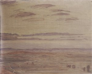 Paisagem desolada perto de Eggenburg de Walther Gamerith