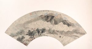 Paisagem, século XIX. de Wang Tingru