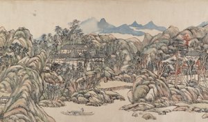Vila Wangchuan, datada de 1711.