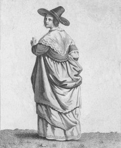 A Merchants Wife - Dress of Eminent Citizens in 1640