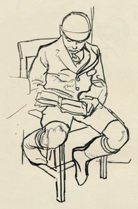 Menino lendo, c1900
