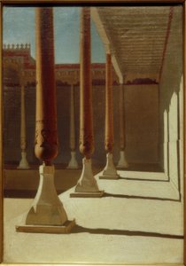 Galeria na cidadela de Samarcanda
