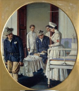 Em um hospital de Wassili W. Werestschagin