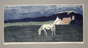 Crepúsculo Crepúsculo, 1904. de Wassily Kandinsky