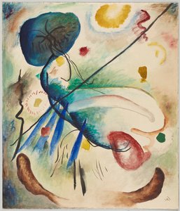 Aguarela com traço de Wassily Kandinsky