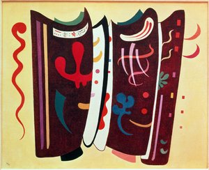 Marrom com suplemento de Wassily Kandinsky