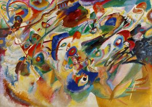 Rascunho 2 para Composição VII de Wassily Kandinsky
