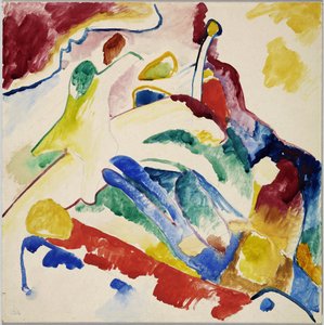 Rascunho para "Composição II de Wassily Kandinsky