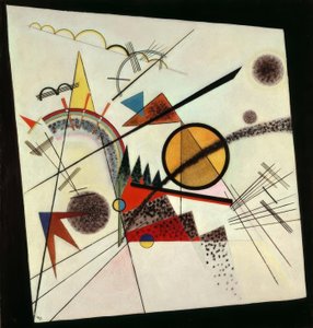 No quadrado preto de Wassily Kandinsky
