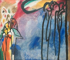 Improvisação 19 de Wassily Kandinsky
