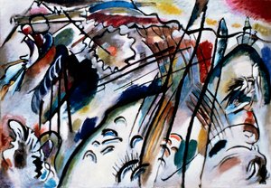 Improvisação 28 (segunda versão) de Wassily Kandinsky