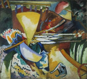 Improvisação II de Wassily Kandinsky