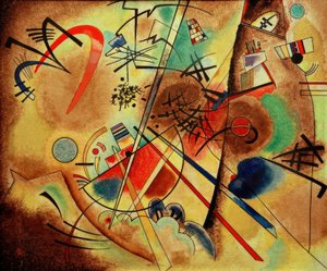 Sonho em vermelho de Wassily Kandinsky
