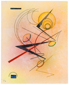 Pouco quente, 1928. de Wassily Kandinsky