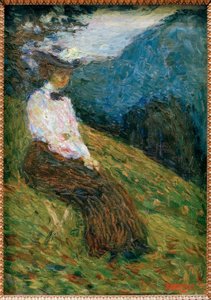 Kochel - Gabriele Münter de Wassily Kandinsky