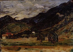 Paisagem, 1918 de Wassily Kandinsky