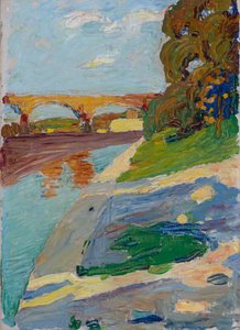 Munique - O Isar de Wassily Kandinsky