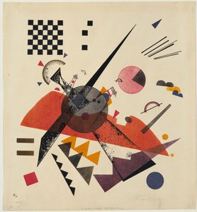 Laranja, 1923 de Wassily Kandinsky