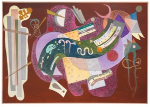 Rígido e curvo de Wassily Kandinsky