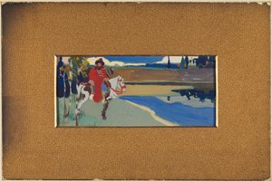 Cavaleiro russo de Wassily Kandinsky