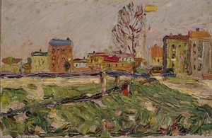 Schwabing, Munique, 1901 de Wassily Kandinsky