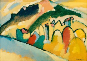 Estude no outono I de Wassily Kandinsky