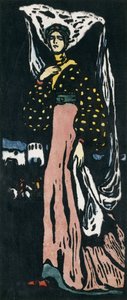 A noite - versão grande; A noite - versão grande de Wassily Kandinsky