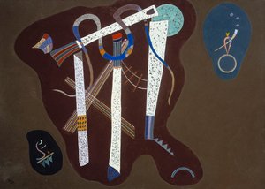 Três Pilares; Drei Saulen de Wassily Kandinsky