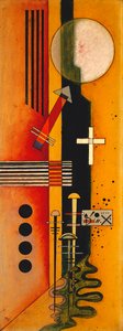 Em direção a rosa; Zuma Rosa de Wassily Kandinsky