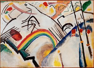 Sem título (óleo sobre tela) de Wassily Kandinsky