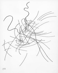 Untitled, 1923 (caneta e tinta no papel) (foto bw)