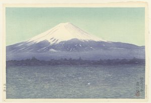 Lago Kawaguchi
Kawaguchiko (título sobre o objecto) de Watanabe Kako