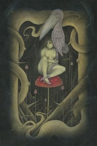 UM PÁSSARO NA MÃO, 2007 (técnica mista) de Wayne Anderson