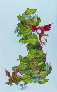 Mapa do Dragão de Wayne Anderson