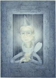 O Apanhador de Fadas, 2005 (técnica mista) de Wayne Anderson