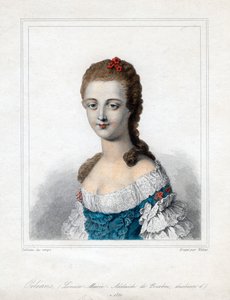 Louise Marie Adelaide de Bourbon-Penthievre, duquesa de Orleães, final do século XVIII, 1821