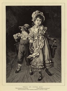 Pão e Manteiga Dias (gravura) de Weedon Grossmith