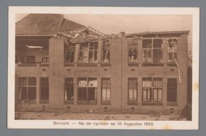 Borculo - Após o ciclone de 10 de agosto de 1925