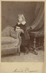 Retrato de Annie Cuypers de Wegner and Mottu
