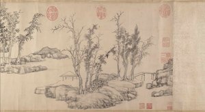 Retiro de verão no Bosque Oriental, datado de antes de 1515.