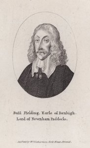 Basil Feilding, 2º Conde de Denbigh, diplomata inglês, político e soldado paliamentar na Guerra Civil (gravura)