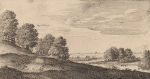 Albury, 1645. de Wenceslaus Hollar