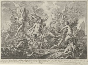 Alegoria da Paz de Vestefália, 1648