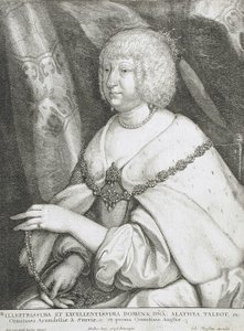 Althea Talbot, Lady Arundel de Wenceslaus Hollar