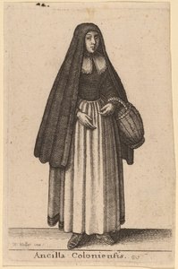 Donzela de Colônia de Wenceslaus Hollar