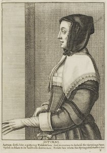 Outono de Wenceslaus Hollar