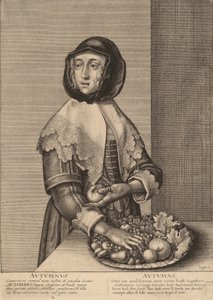 Outono, 1641. de Wenceslaus Hollar