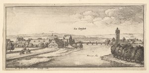 Cannstadt, 1665. de Wenceslaus Hollar