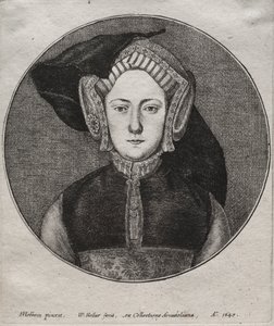 Catarina de Aragão, 1647. de Wenceslaus Hollar