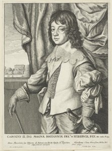 Carlos II de Wenceslaus Hollar